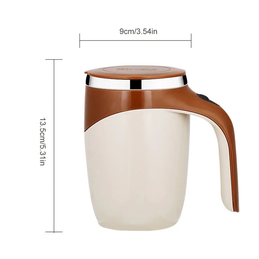 Electric Coffee Mug USB Rechargeable Automatic Magnetic