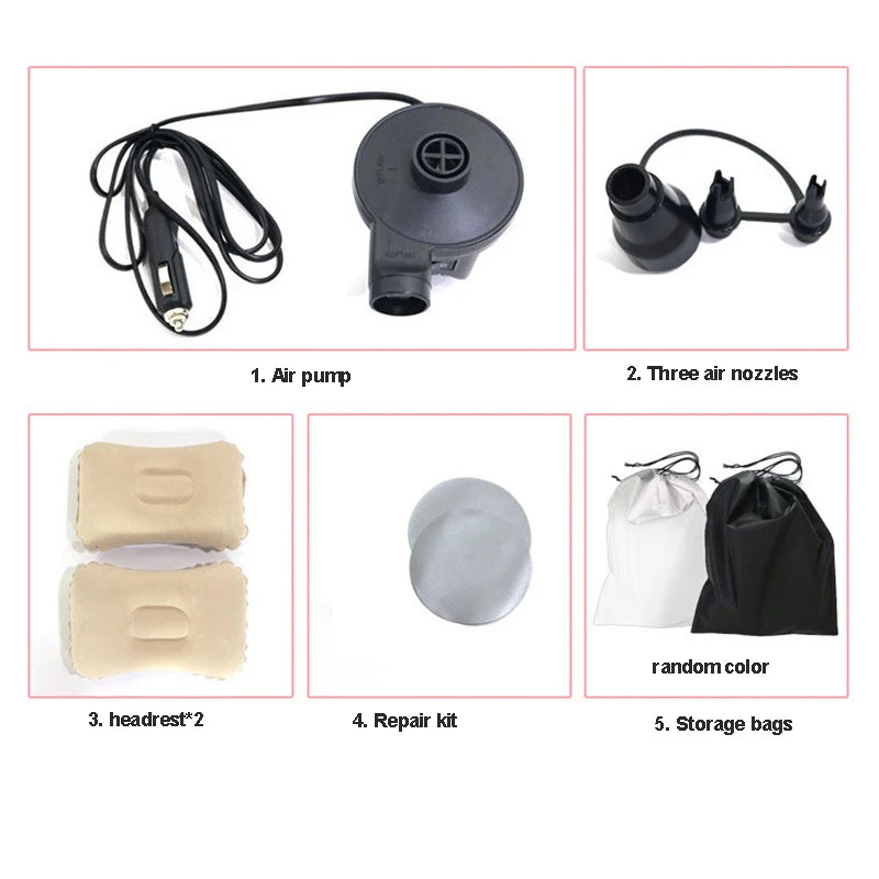 Car Travel Bed Automatic Air Mattress Sleeping Pad