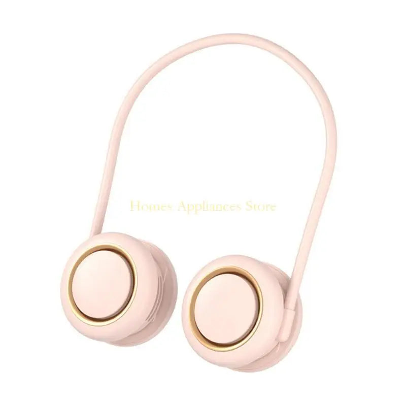 D0AB Portable Hanging Neck Fan Wearable USB Fan