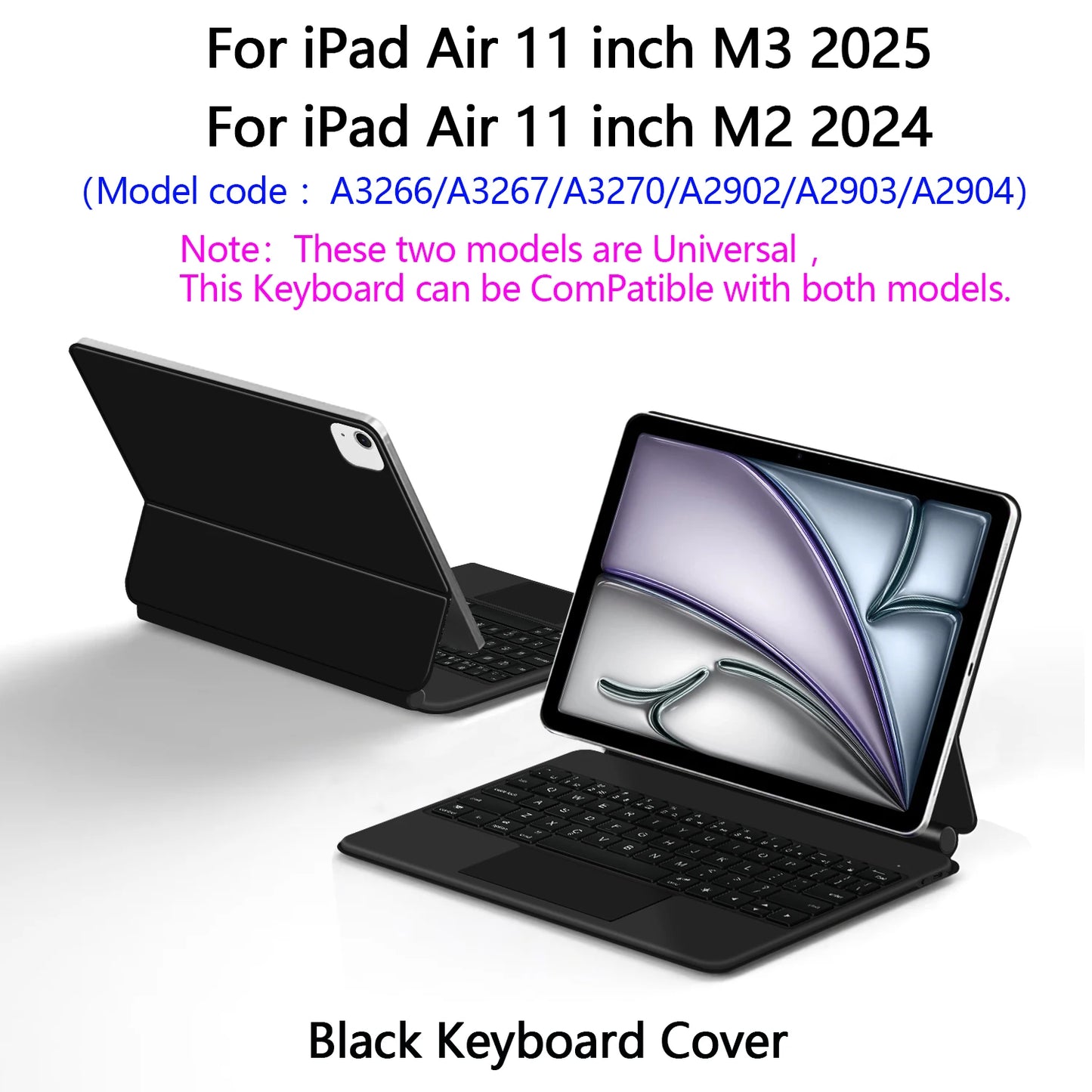 Magnetic Magic Keyboard For iPad