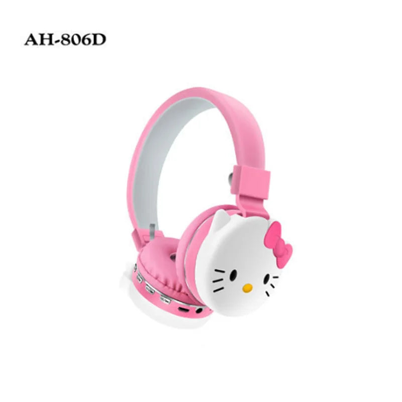 AH-806D Hello Kitty Cute Bluetooth Earphones Wireless Earphones