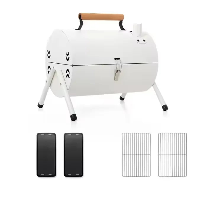 Folding Barbecue Camping Chimney Stainless Steel