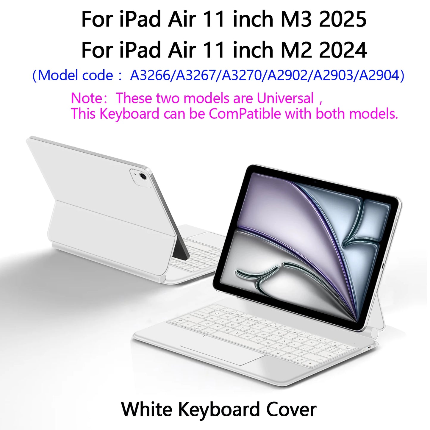 Magnetic Magic Keyboard For iPad