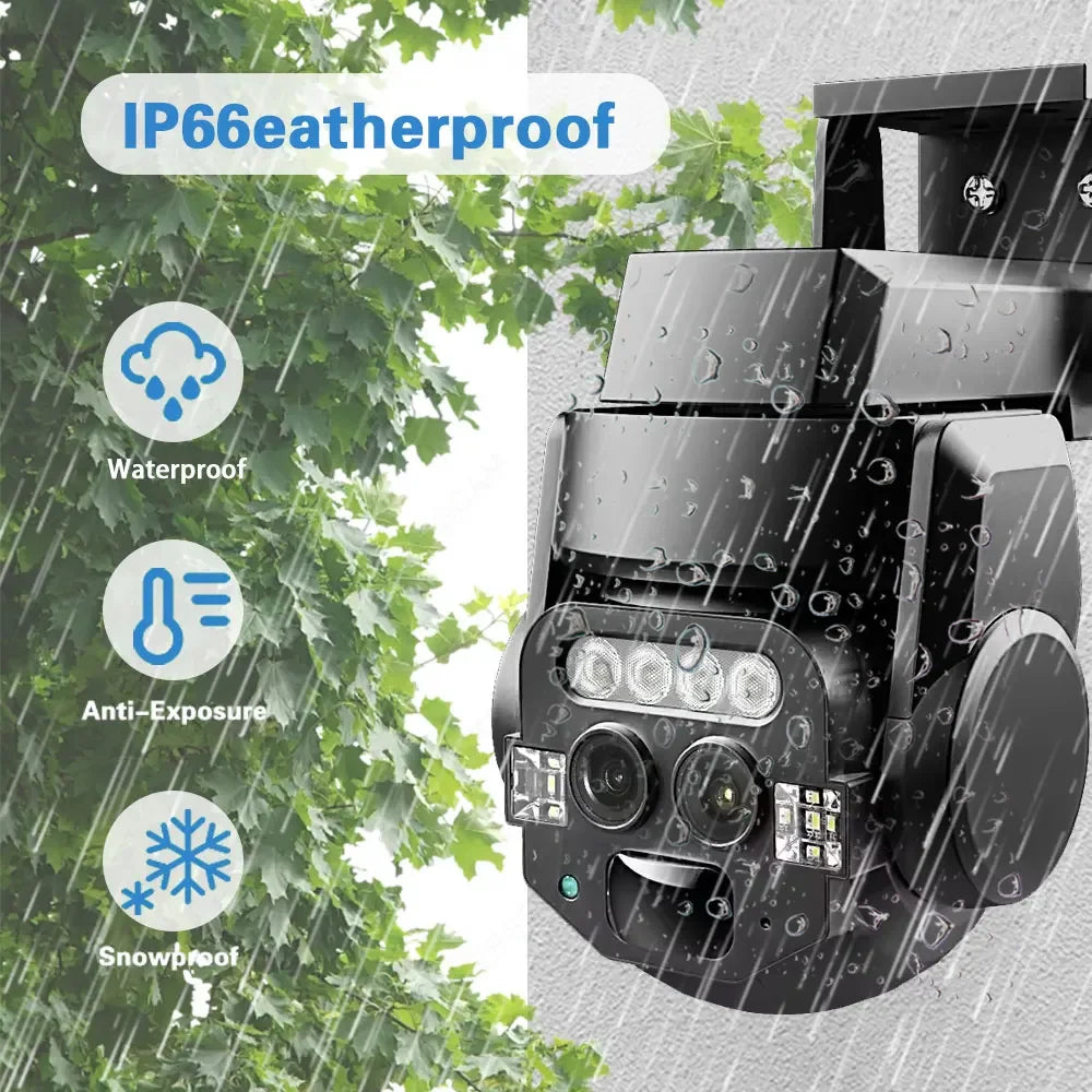 Carecam 8MP 4K 10X Zoom HD Video Surveillance Camera