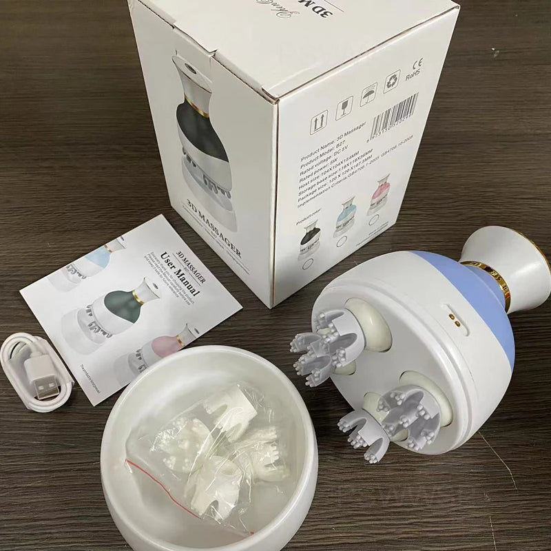 Portable Electric Scalp Head Massager