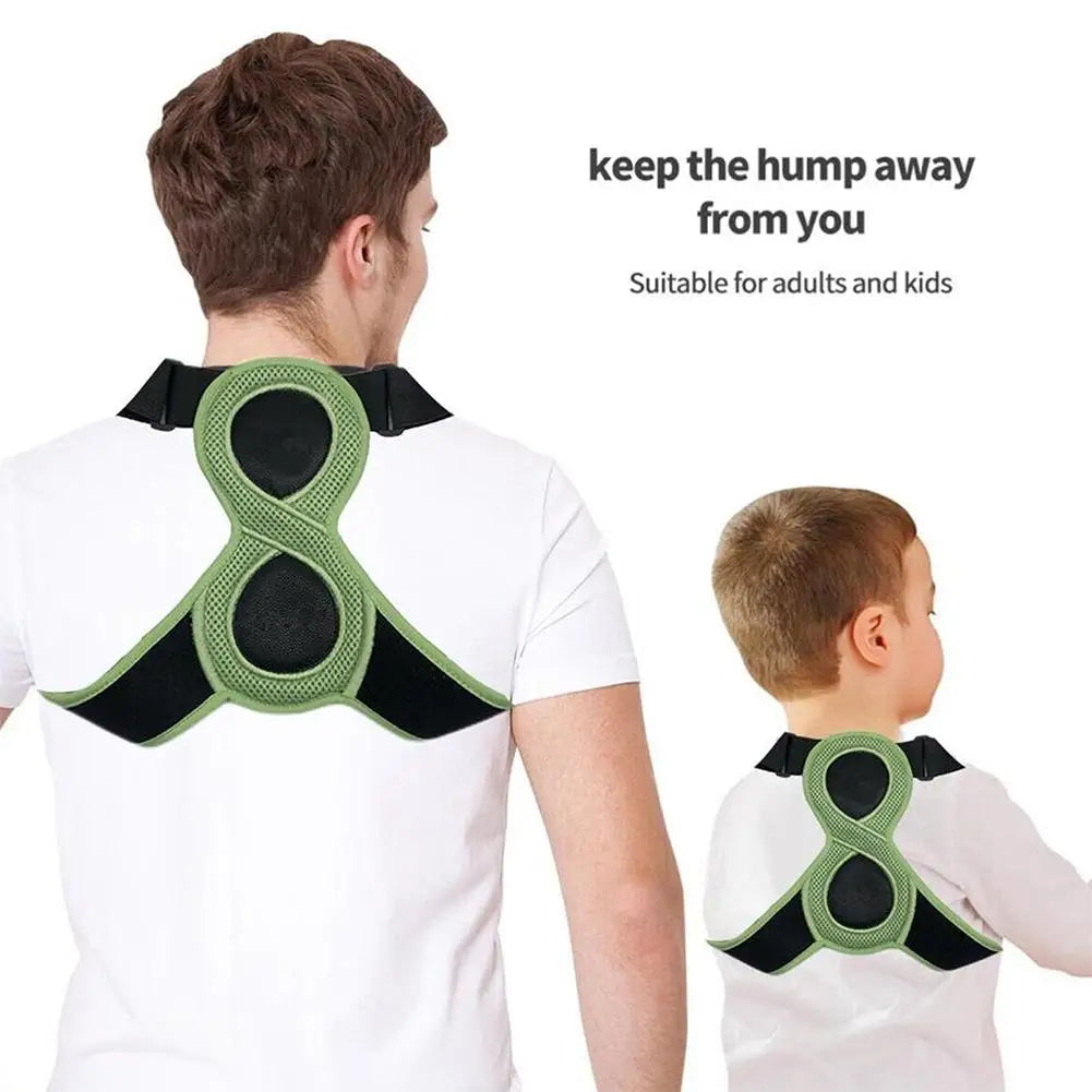 New Adjustable Adult Posture Corrector Fiber 8-word
