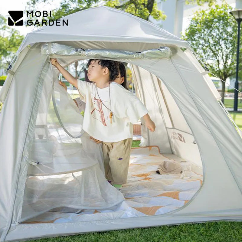 MOBI GARDEN Camping Automatic Tent 3-4 Person