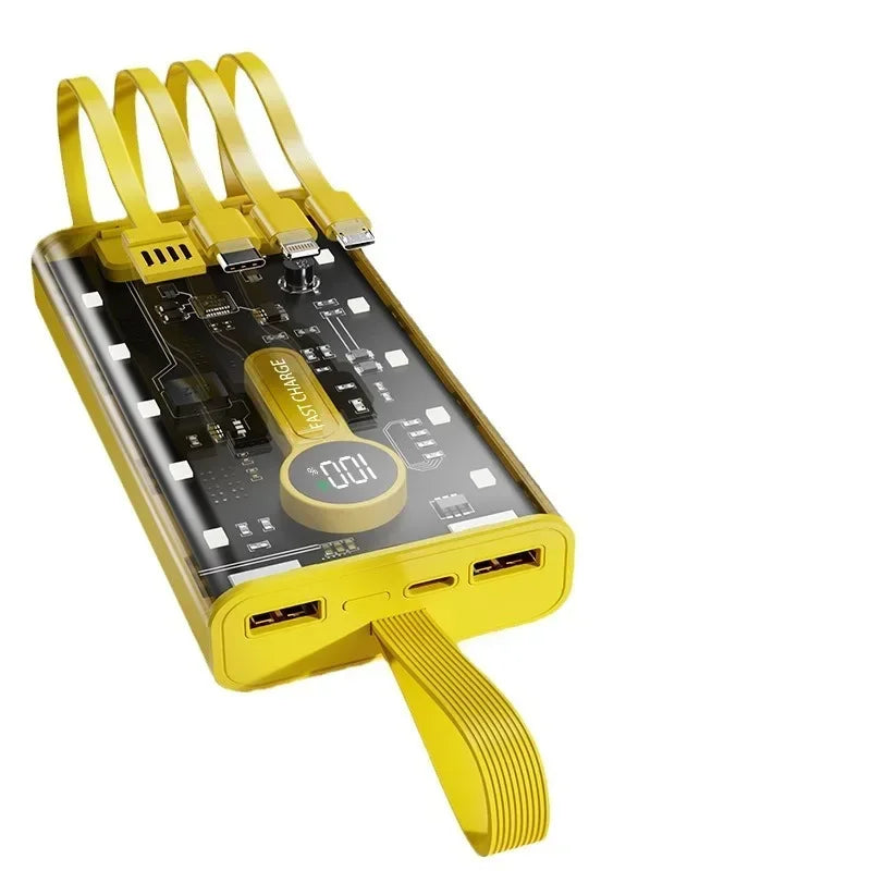 BCAK  Large Capacity Power Bank 20000mAh  66W Super Bidirectional