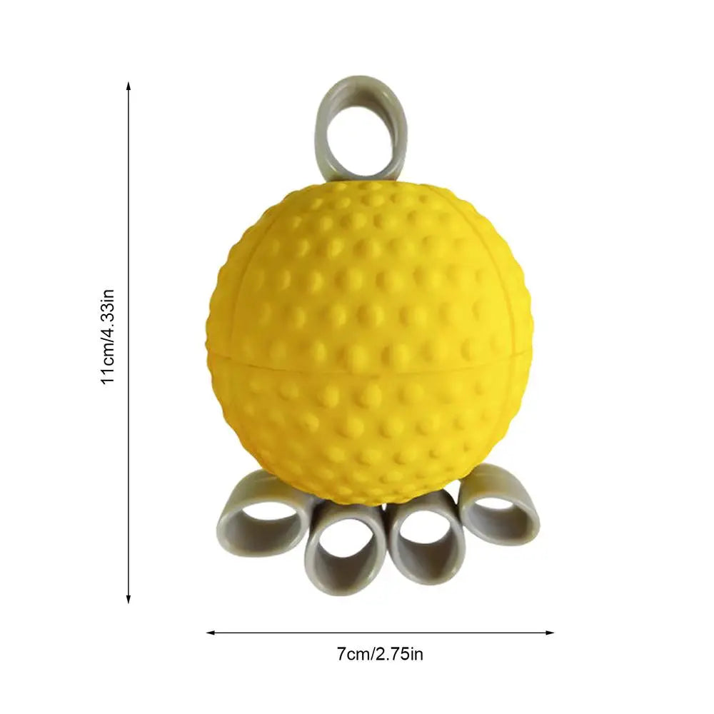 Finger Grip Ball Massage Rehabilitation Training Elderly