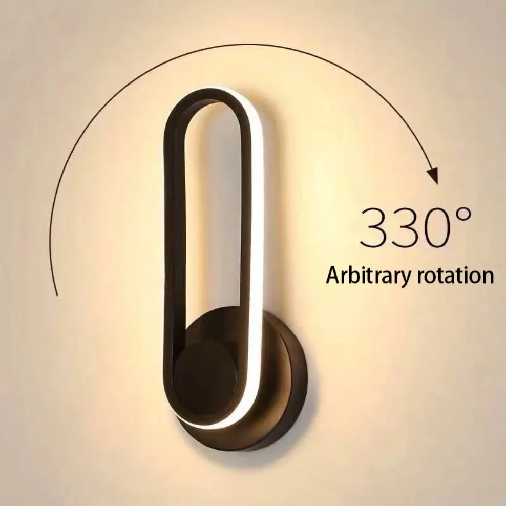 Modern Rotatable LED Wall Light For Aisle Stair Bedroom