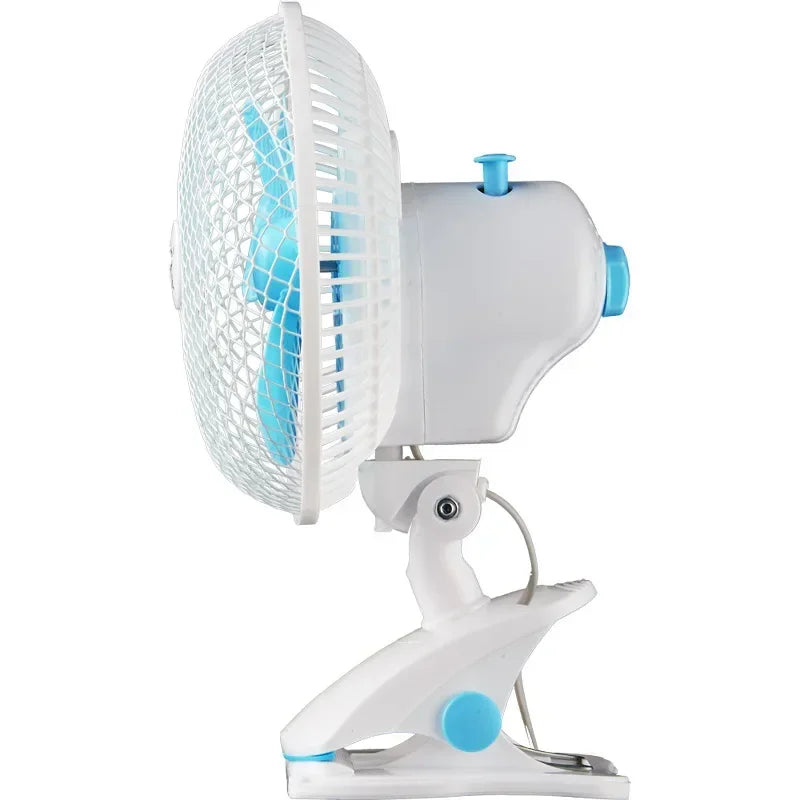 7 Inch Electric Fan Bedside Clip Wall Fan