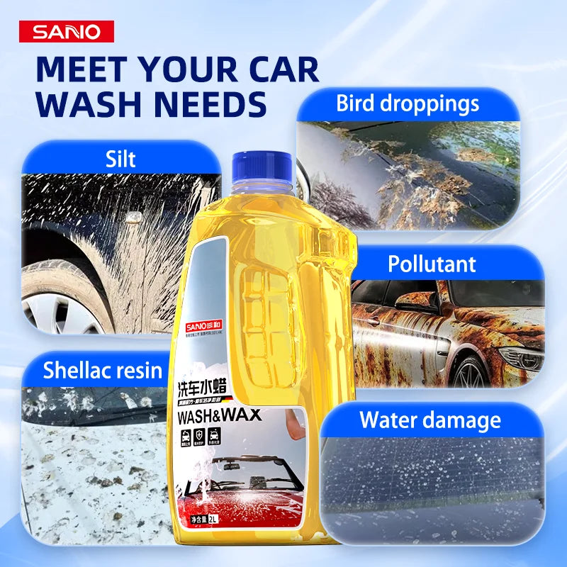 Car Shampoo Concentrated-Remove Oil Film & Brighten