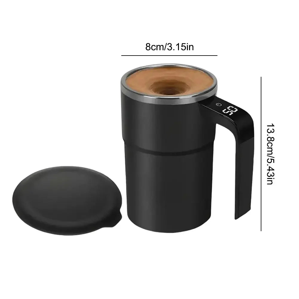 Electric Coffee Mug USB Rechargeable Automatic Magnetic