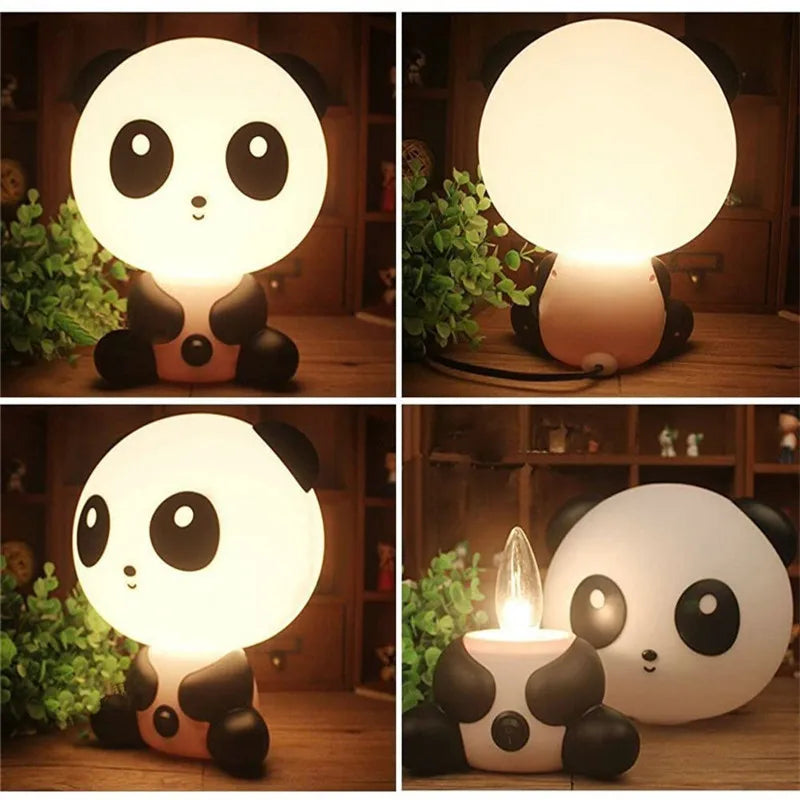 Cartoon LED Night light Baby Kids Room Bedside Table Desk Lamp