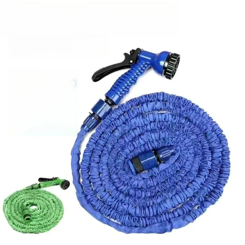 Heavy Duty Expandable Garden Hose with 2 Connectors