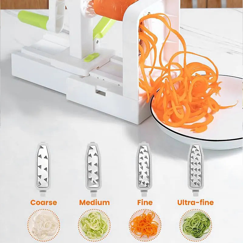 5 Blades Vegetable Spiralizer Zucchini Noodle Maker