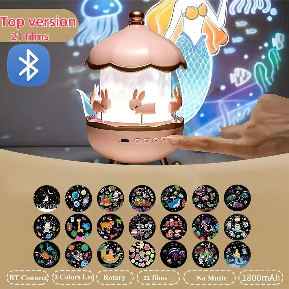 Kids Night Light Projector 21 Films