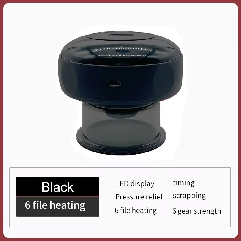 JUSTLANG Rechargeable Electric Vacuum Cupping