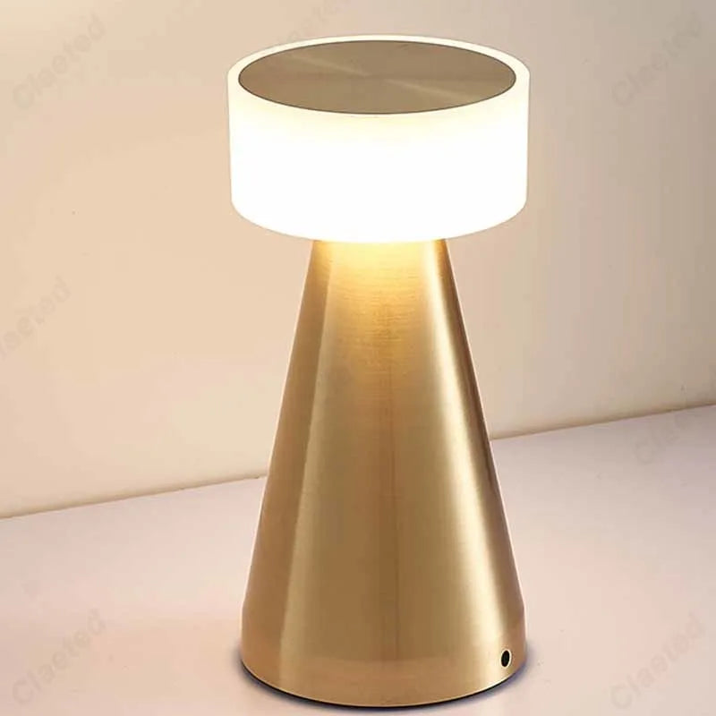 Claeted Retro Bar Table Lamp LED Desktop Night Light
