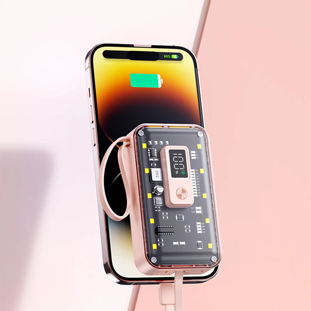 10000mAh Mini Fast Charge For 21700 DIY Kit Large Capacity