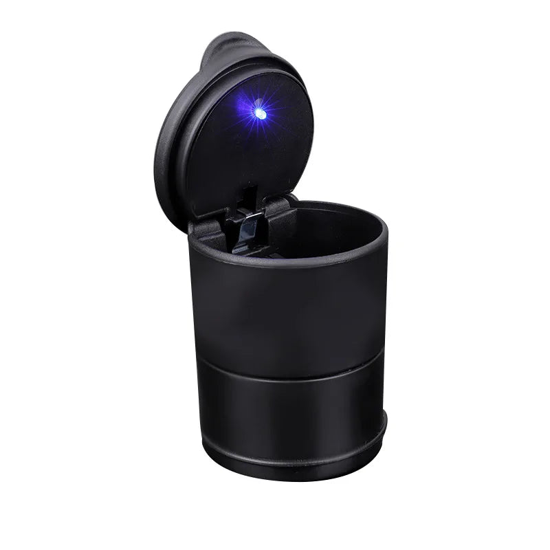 Car Ashtray LED Portable One Touch