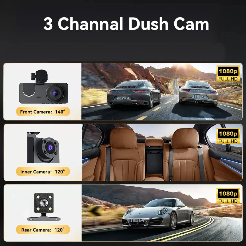 Camera 1080P DashCam WIFI Loop Recording