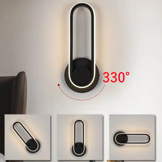 Modern Rotatable LED Wall Light For Aisle Stair Bedroom