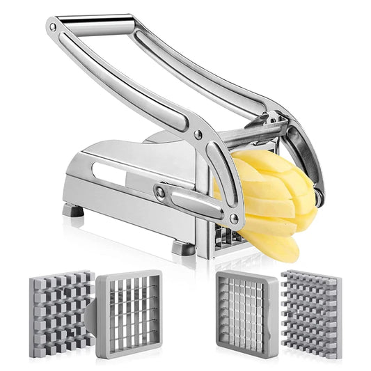 Manual Potato Cutter Stainless Steel French Fries Slicer