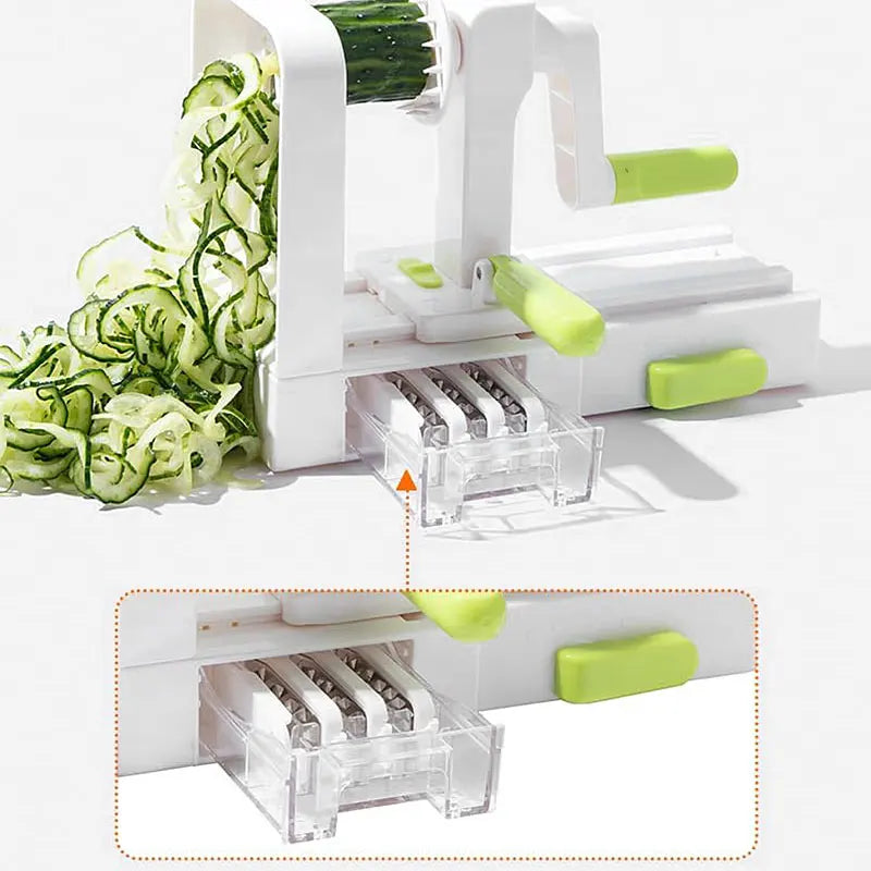 5 Blades Vegetable Spiralizer Zucchini Noodle Maker