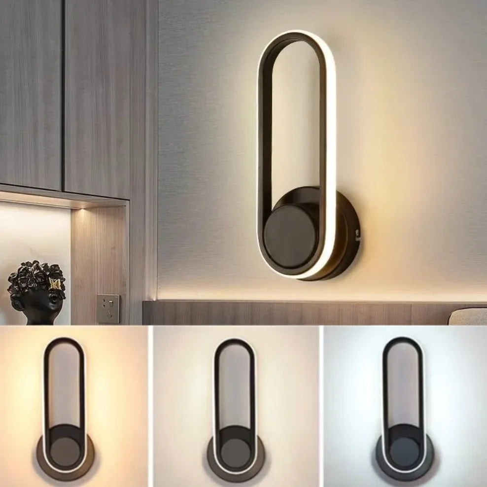 Modern Rotatable LED Wall Light For Aisle Stair Bedroom