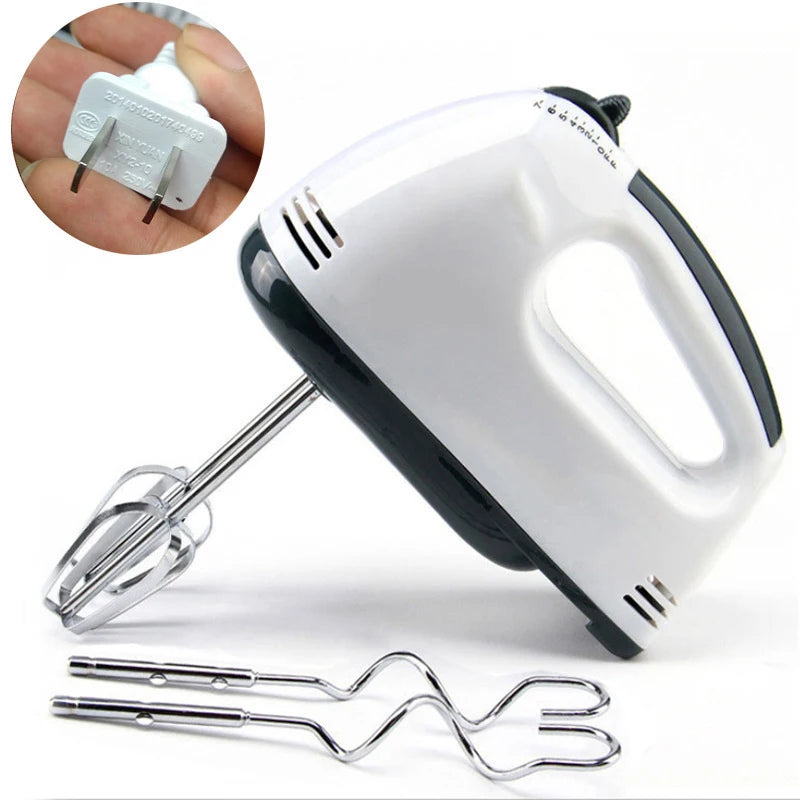 100W 7-Speeds Electric Mixer Egg Beater handheld