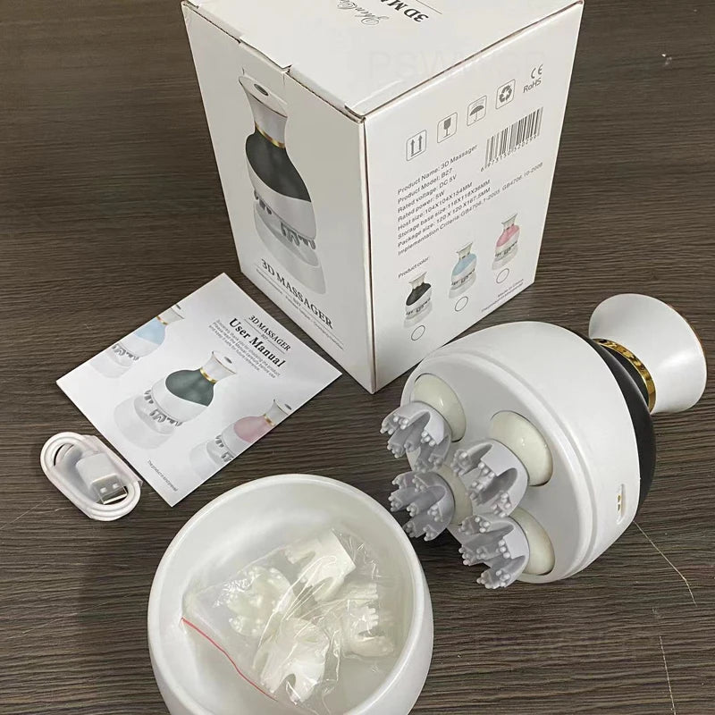 Portable Electric Scalp Head Massager