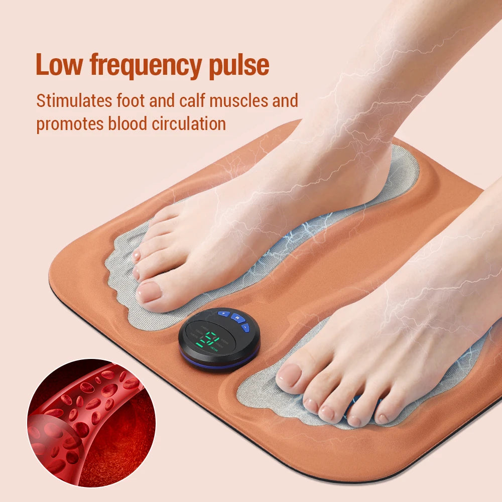 3D Smart Foot Massage Pad Feet Massager 6 Modes 15
