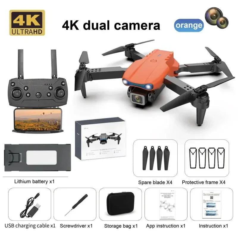 Professional Mini Drone E99 HD 4k Camera Foldable WIFI