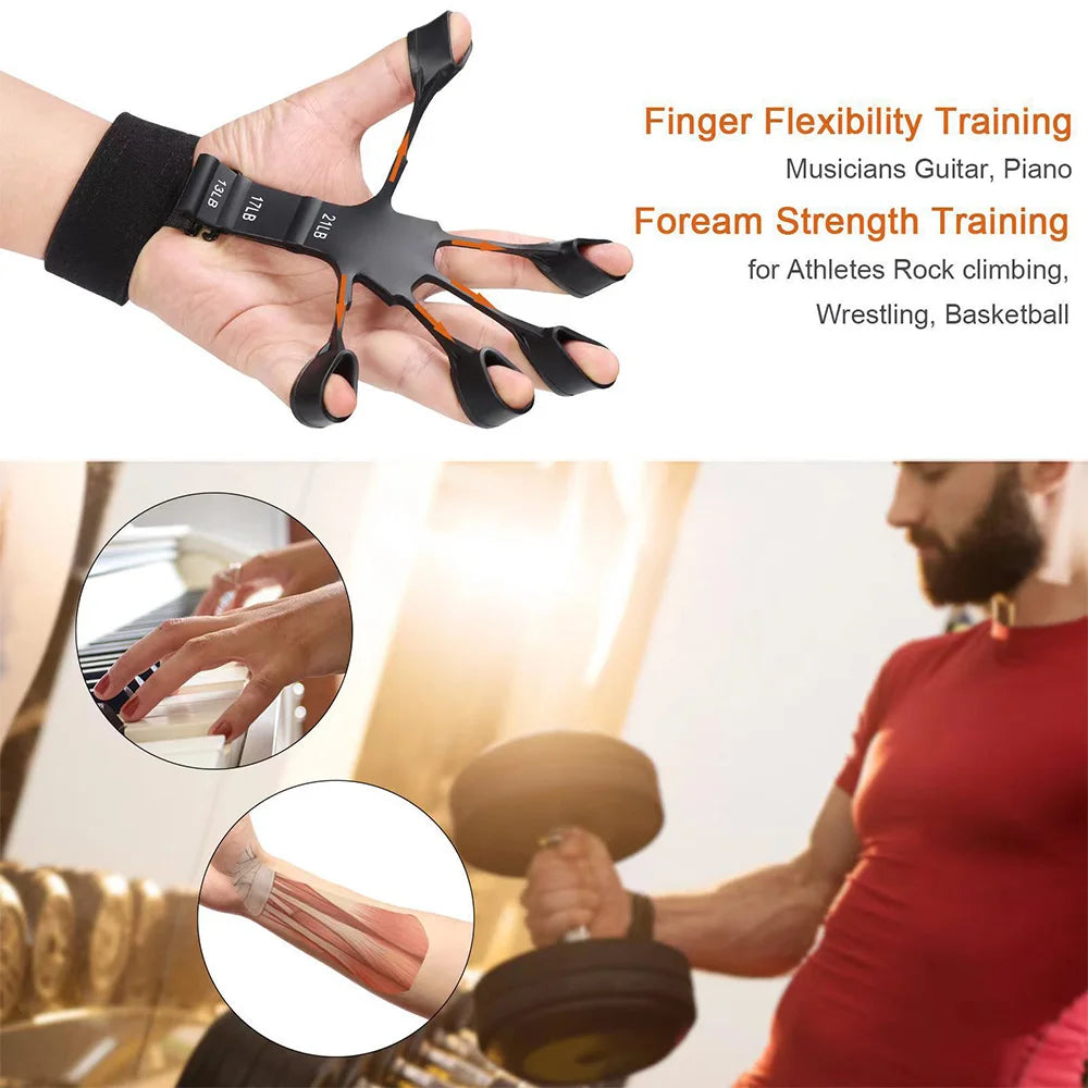 6 Resistance Levels Hand Grip Hand Strength Trainer