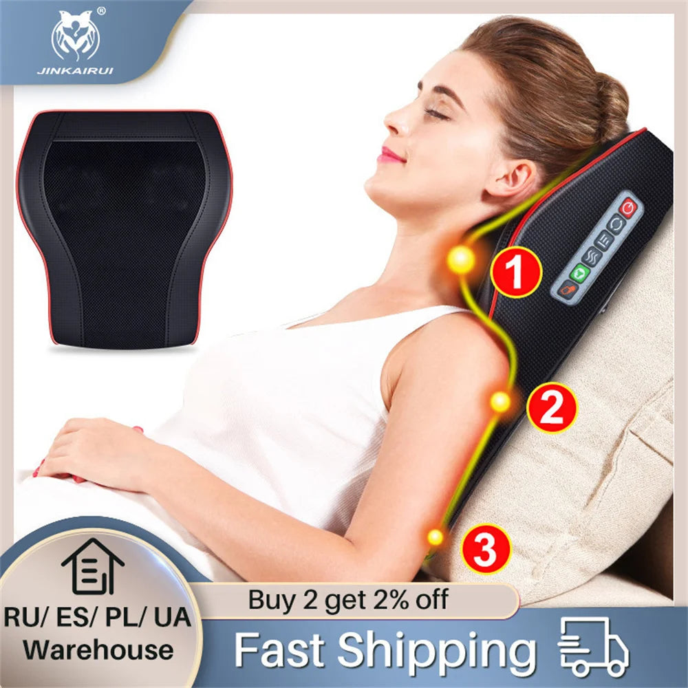 Senxiao  Hot Compress  Home  Back Cervical Spine Waist Shiatsu Massage