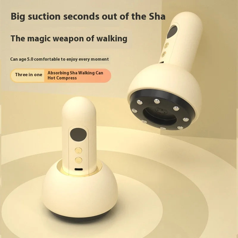 JUSTLANG Rechargeable Electric Vacuum Cupping