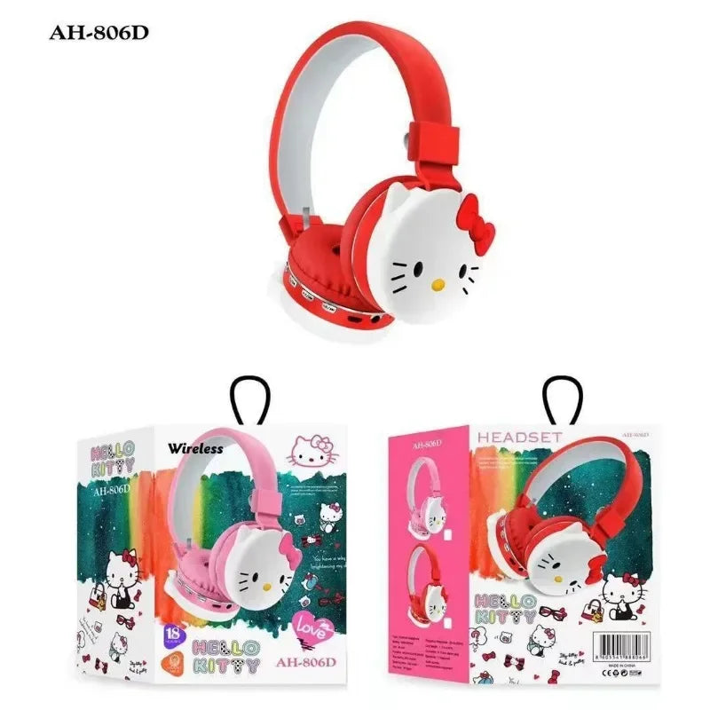 Sanrio Hello Kitty Kuromi Bluetooth Headphone Wireless Headsets
