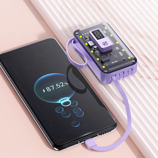 10000mAh Mini Fast Charge For 21700 DIY Kit Large Capacity