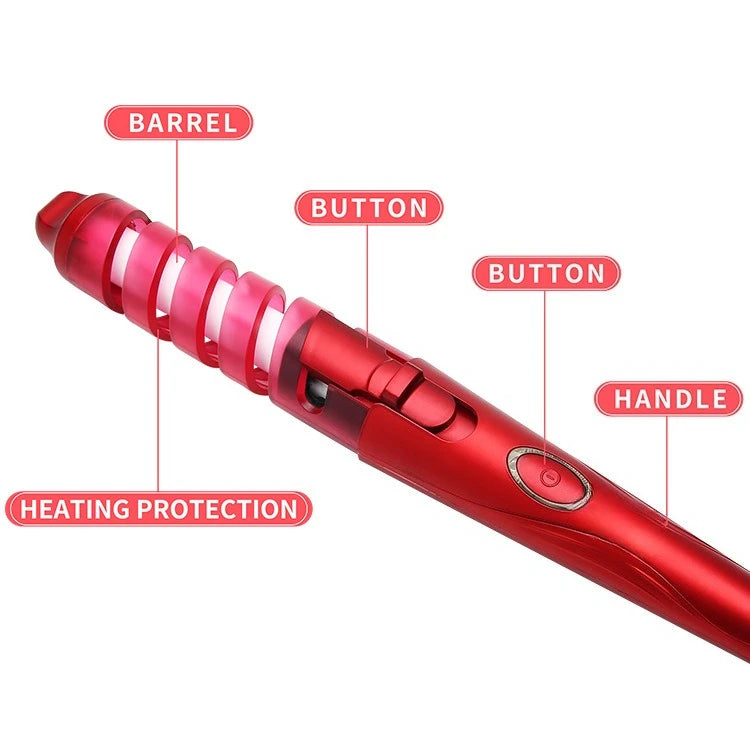 Spring Clip Hair Curler