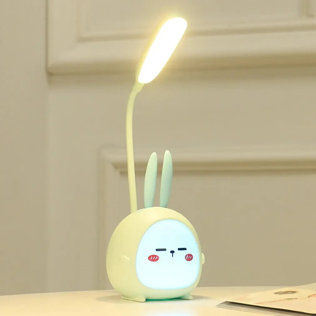 Portable LED Desk Lamp Foldable Light Cute Cartoon
