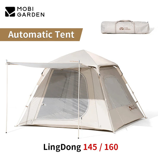MOBI GARDEN Camping Automatic Tent 3-4 Person