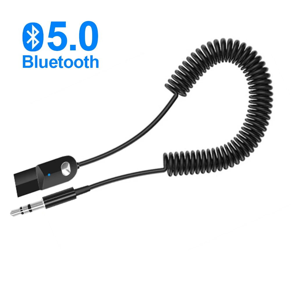 Bluetooth 5.3 Audio Adapter Wireless Car AUX Bluetooth Receiver