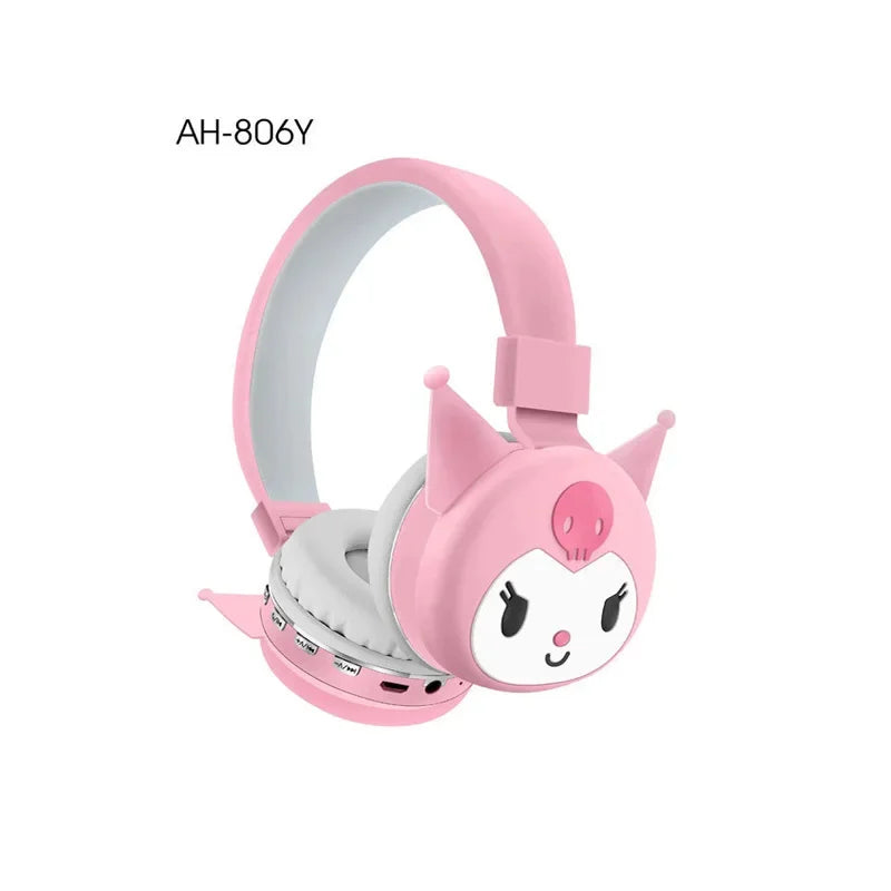 Sanrio Hello Kitty Kuromi Bluetooth Headphone Wireless Headsets