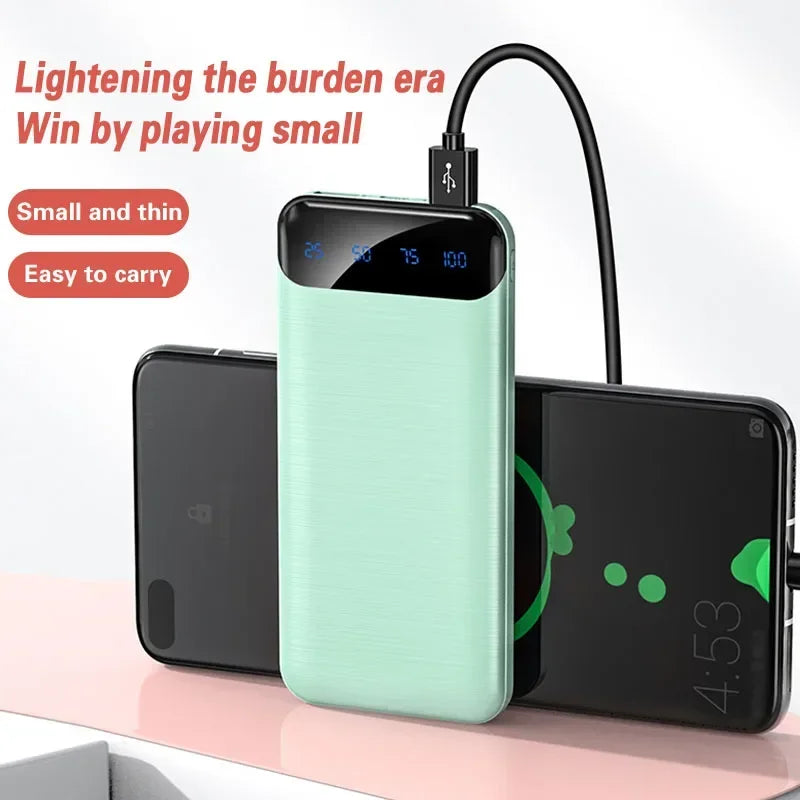 RANWOMEN Power Bank 20000mAh Dual Port Super