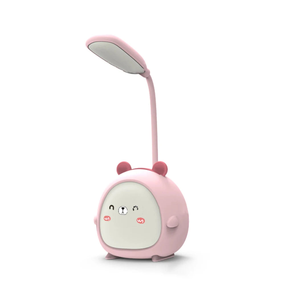 Portable LED Desk Lamp Foldable Light Cute Cartoon