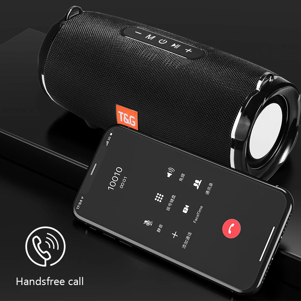 High Power Wireless Portable Speaker Waterproof Column