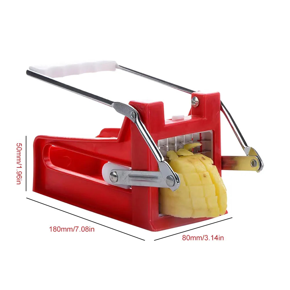 Potato Vegetables Fruit Cutter Spiral Chips Stainless Steel