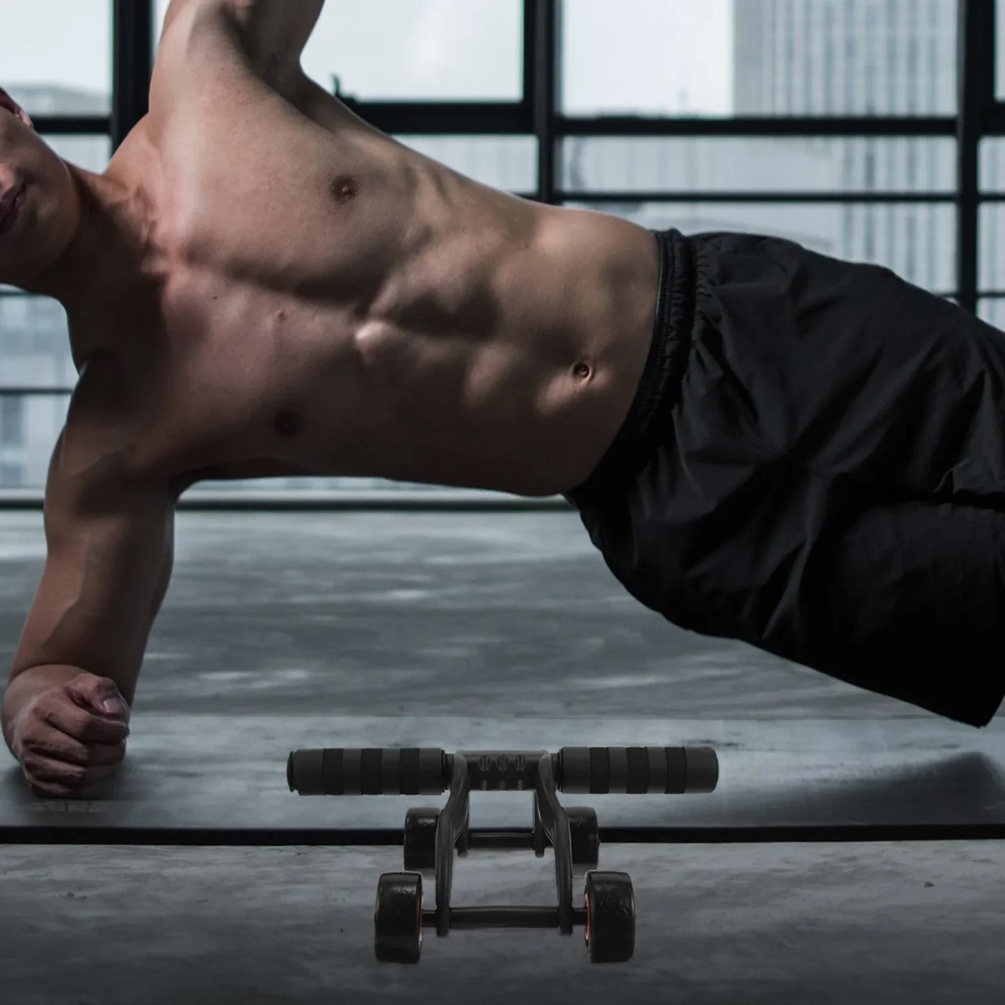 Scroll Wheel Man Fitness Exercise Equipment