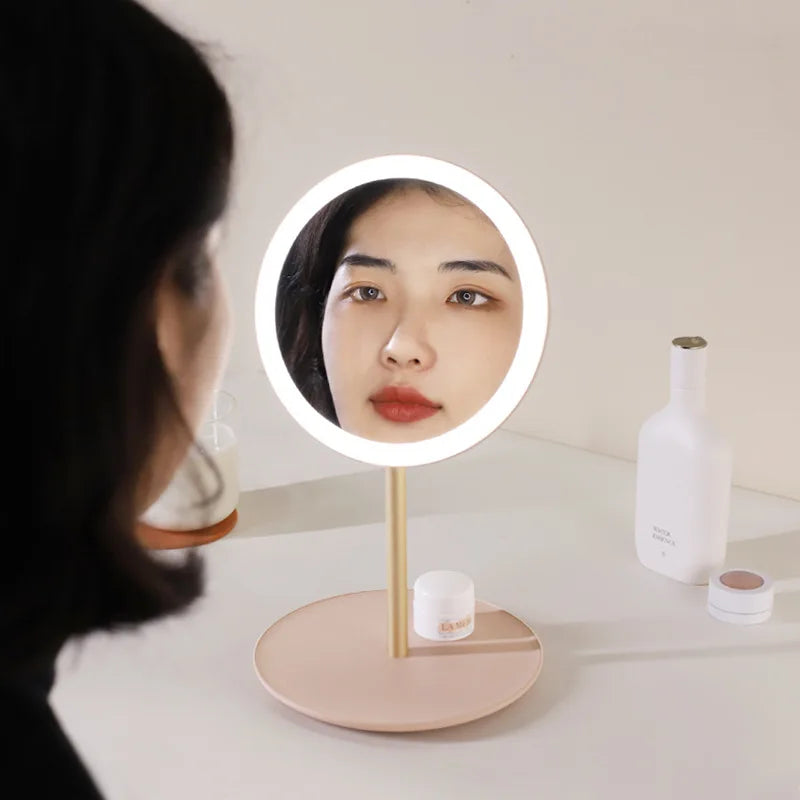 LED Folding Mirror Make-up Mirror